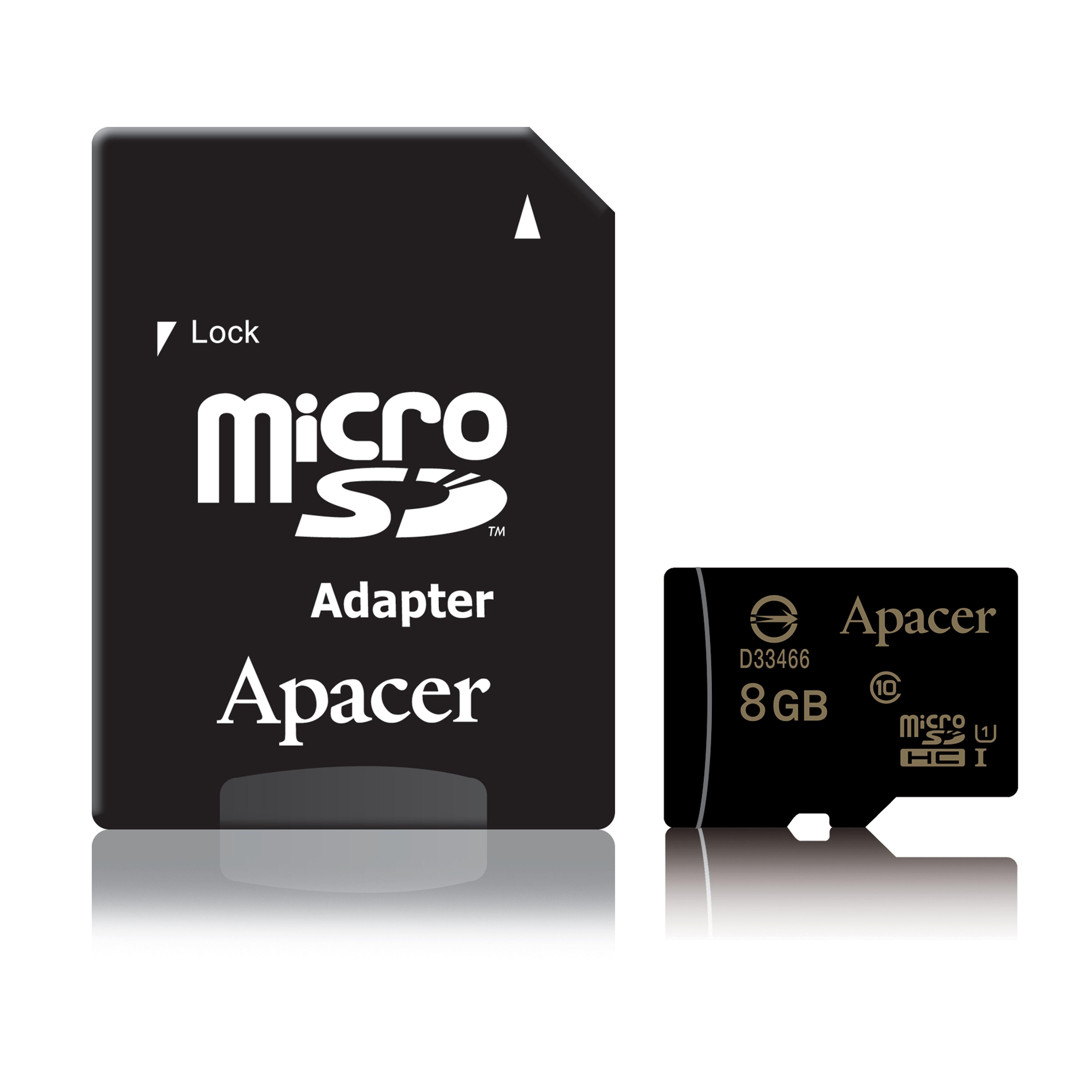 Apacer MicroSDHC 8GB