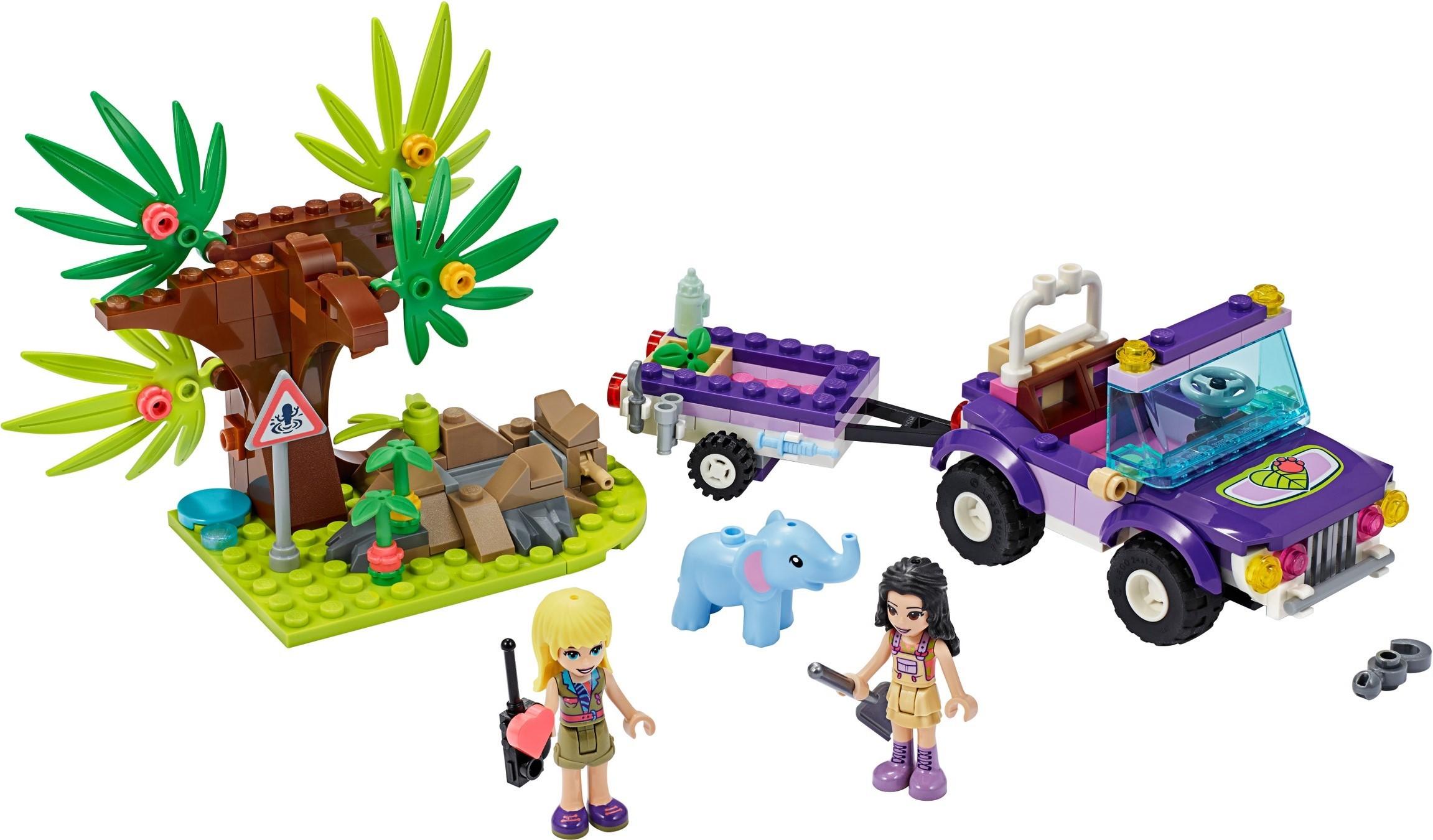 lego friends elephant jungle rescue