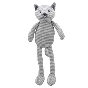 Knitted Striped Cat
