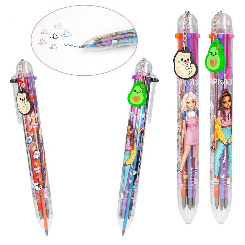 6 colour gel pen