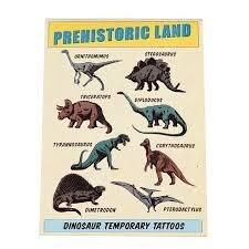 Prehistoric Land Dinosaur Tattoos