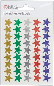 Coloured Stars, Peel & Stick