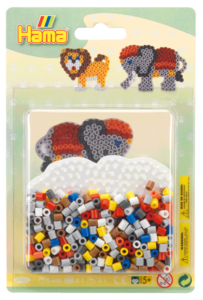 Small Bead Kit -  Lion and Elephant