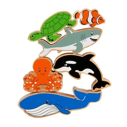 Wooden Sea Creatures