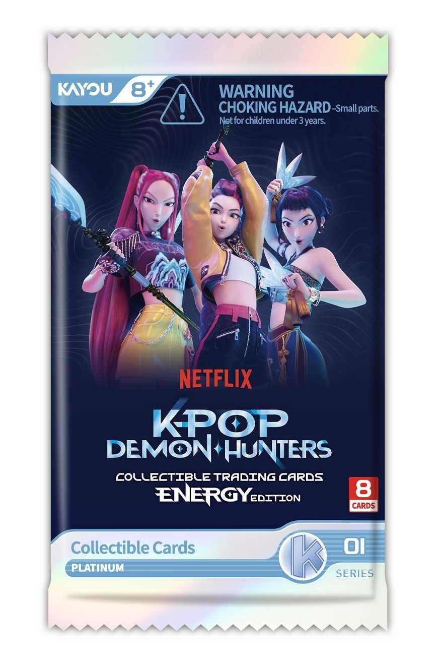 K-Pop Demon Hunters Collectible Trading Cards ENERGY edition