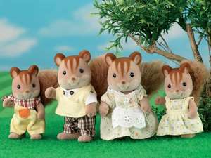 Walnut Squirrel Family