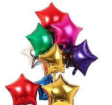 Foil Star Balloons