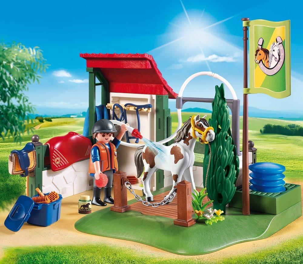 Playmobil horse grooming carry case clearance