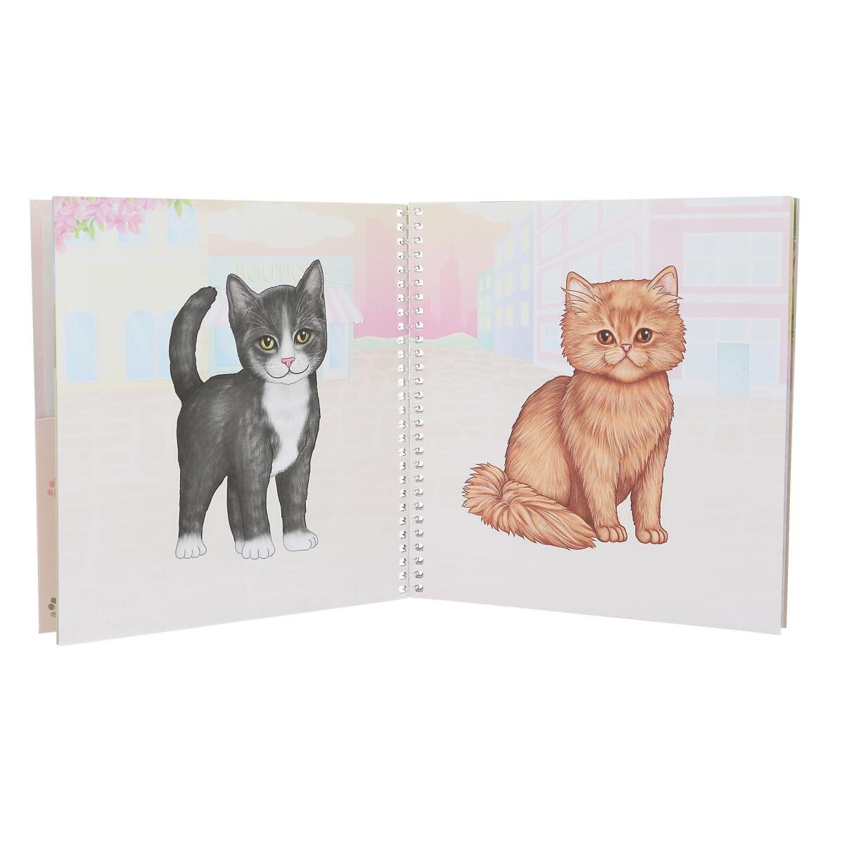 TopModel Dress Me Up Kitty Book