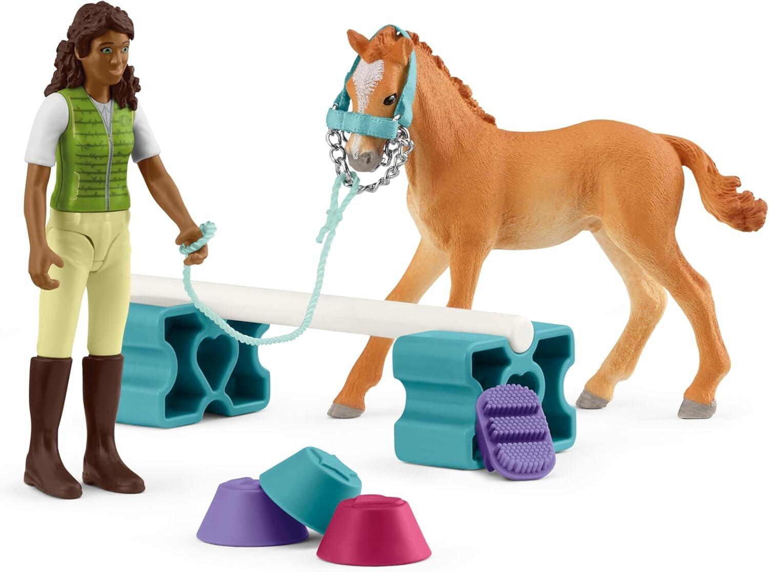 Horse Training Playset with Tennessee Walker Foal