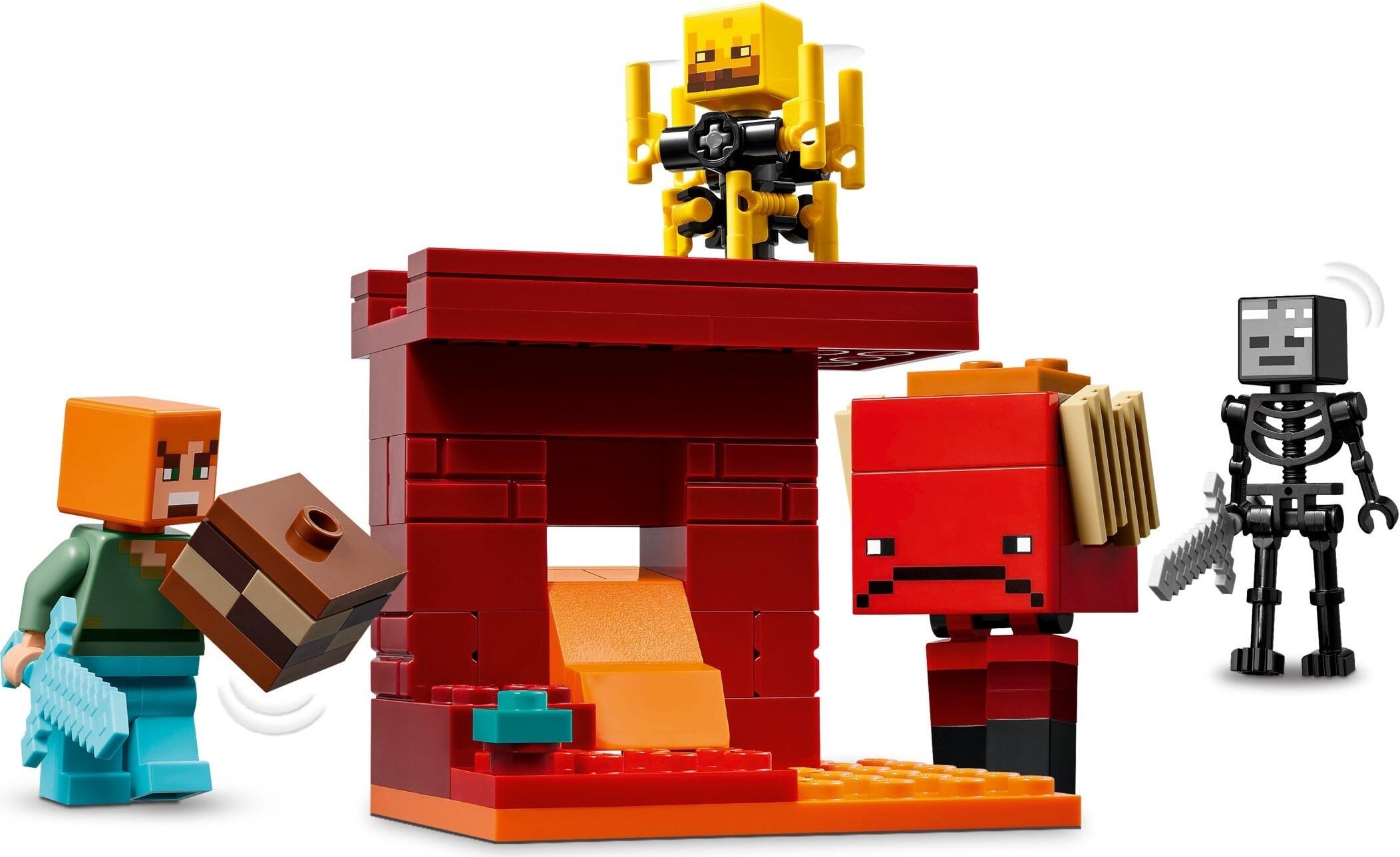 Minecraft - The Nether Lava Battle