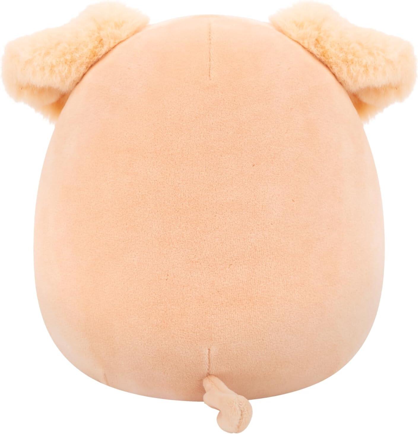 7.5" Christmas Squishmallow - Stevon the Golden Retriever with Fairy Lights