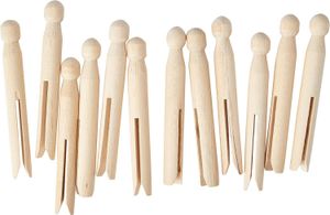 Dolly Pegs, Natural