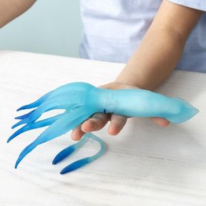 Glow in the dark squishy toy - Squid
