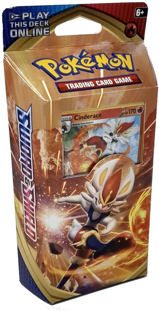 Pokemon Sword and Shield Theme Deck Cinderace or Rillaboom or Inteleron