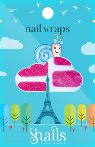 Snails Nail Wrap Red Carpet