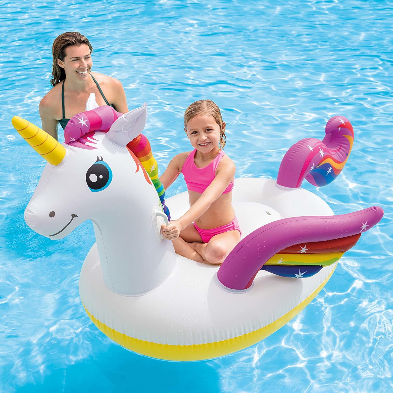 Unicorn Pool Ride On 