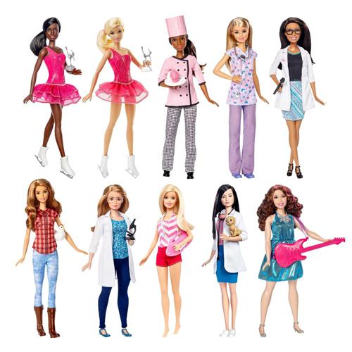 List of on sale barbie careers