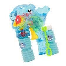 Dolphin Friction driven light up bubble blaster