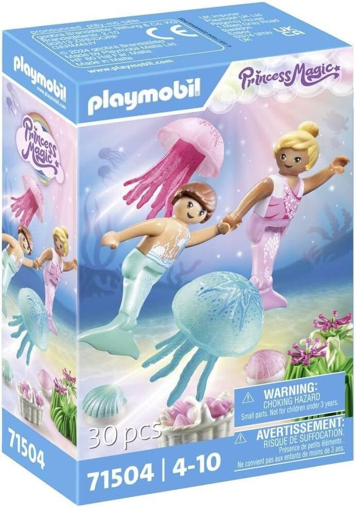 Little Mermaids with Jellyfish
