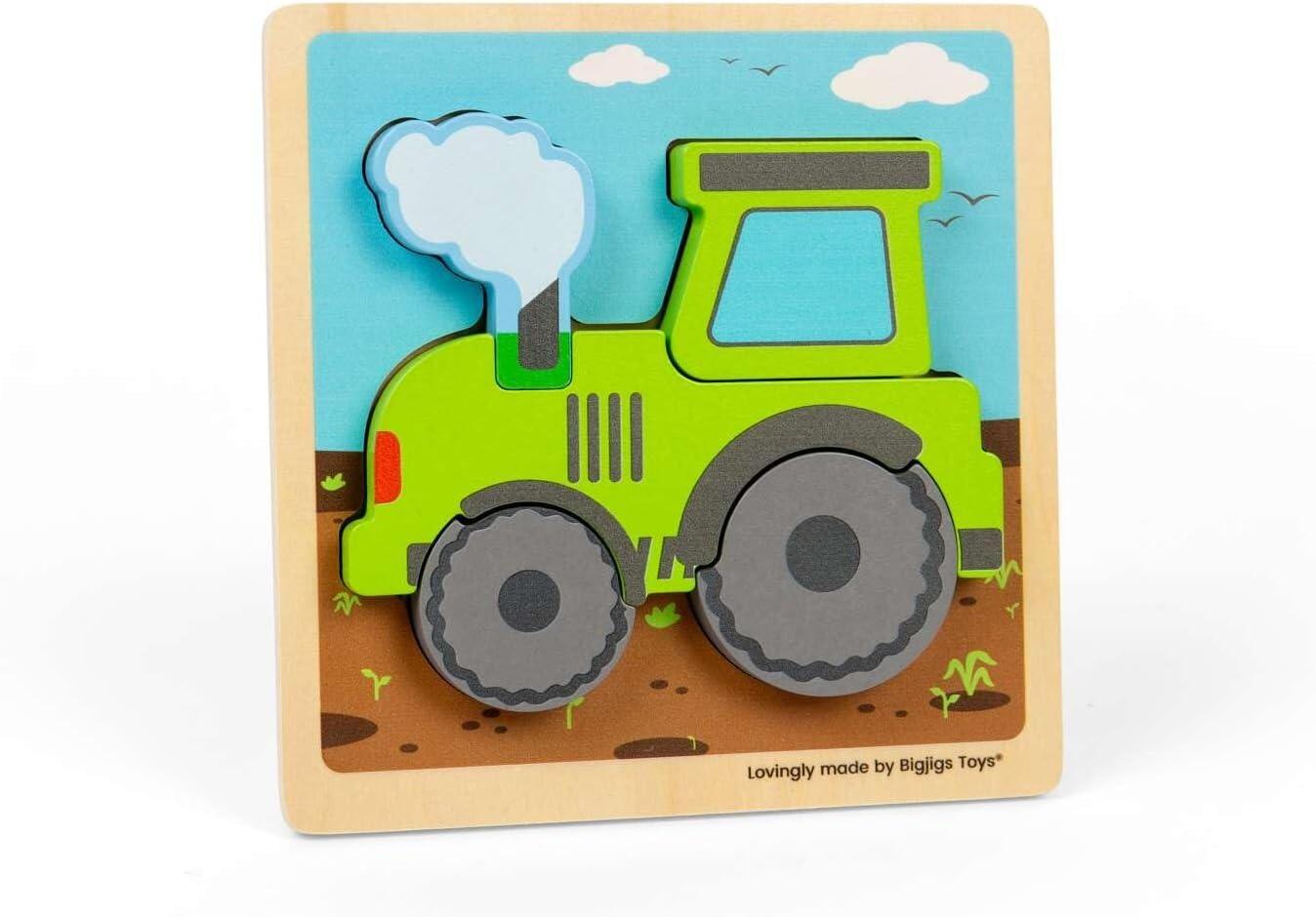 Chunky Lift-Out Tractor Puzzle