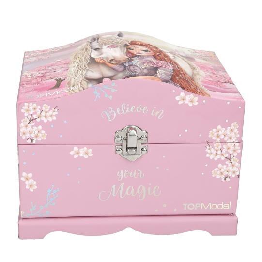 Top Model Jewellery Box with Lights - Viva Violet