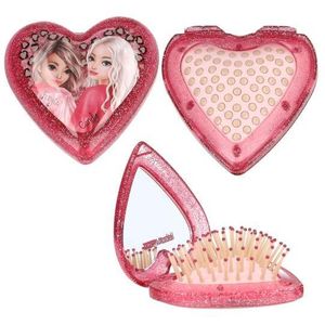 Heart Shaped Folding Hair Brush