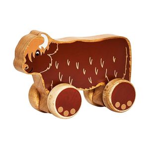 Push Along Highland Cow