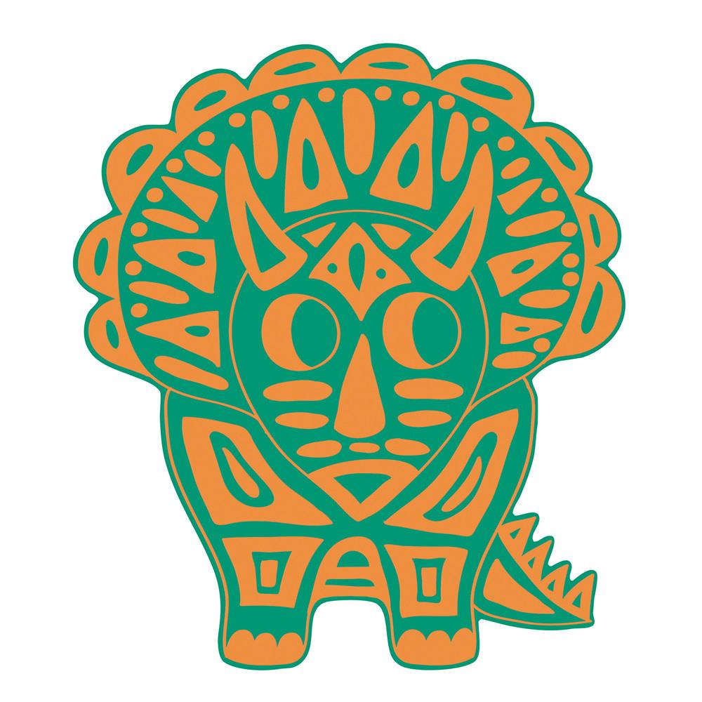 Scratch Art Dinosaur Cut Outs