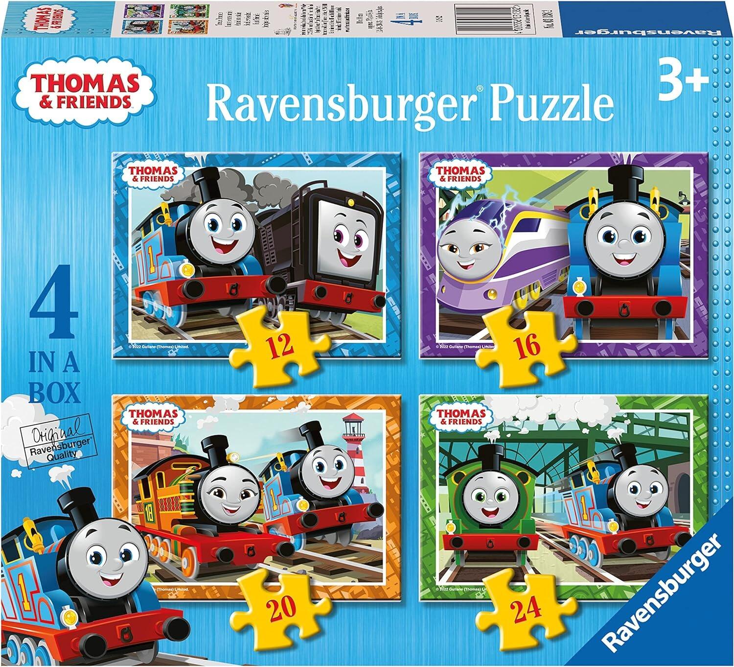 Thomas and Friends 4 puzzles in a box
