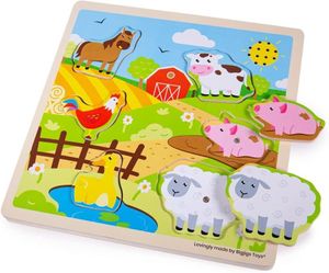 Wooden Farm Sound Puzzle