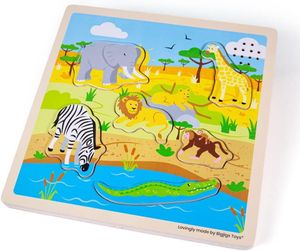 Wooden Safari Sound Puzzle