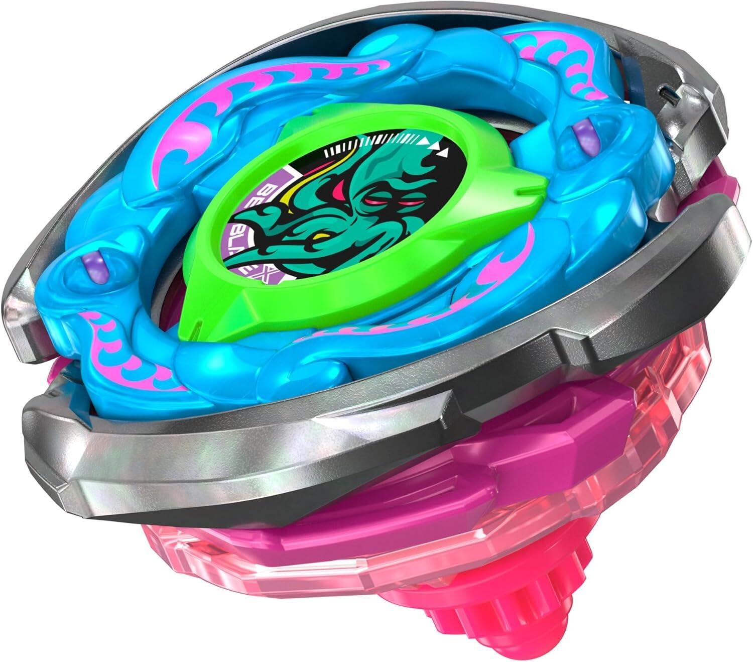 Beyblade X Wriggle Kraken S 3-85O CX Starter Pack Top and Launcher