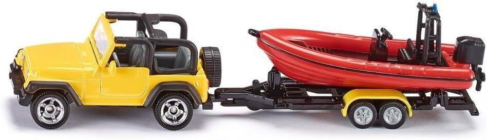 Jeep with Boat