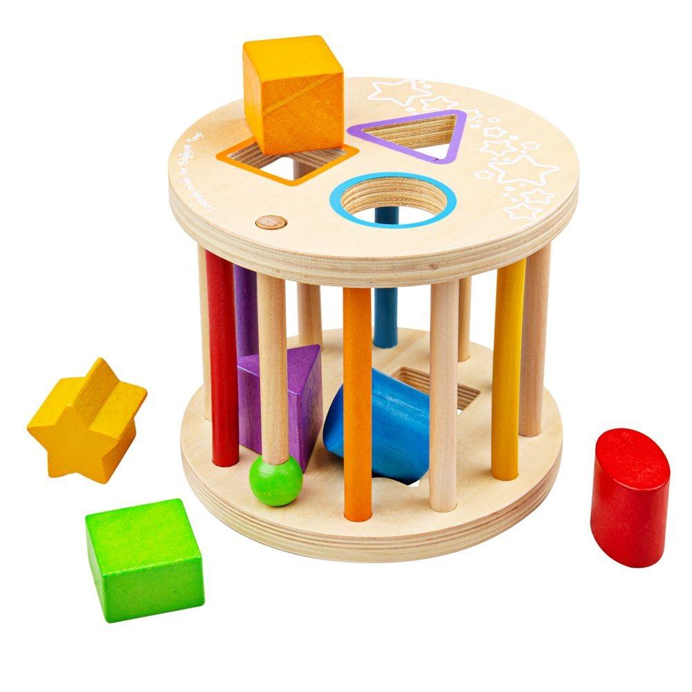 rolling shape sorter