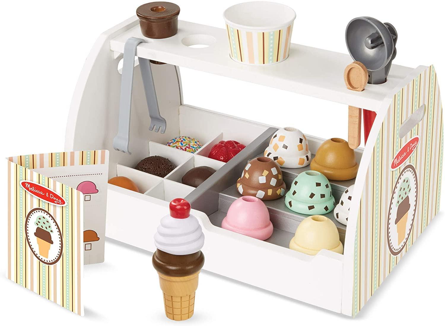 Ice cream counter