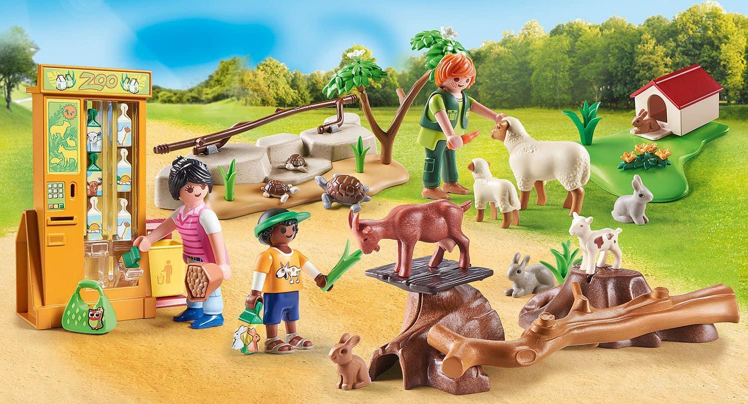 Playmobil petting zoo discount