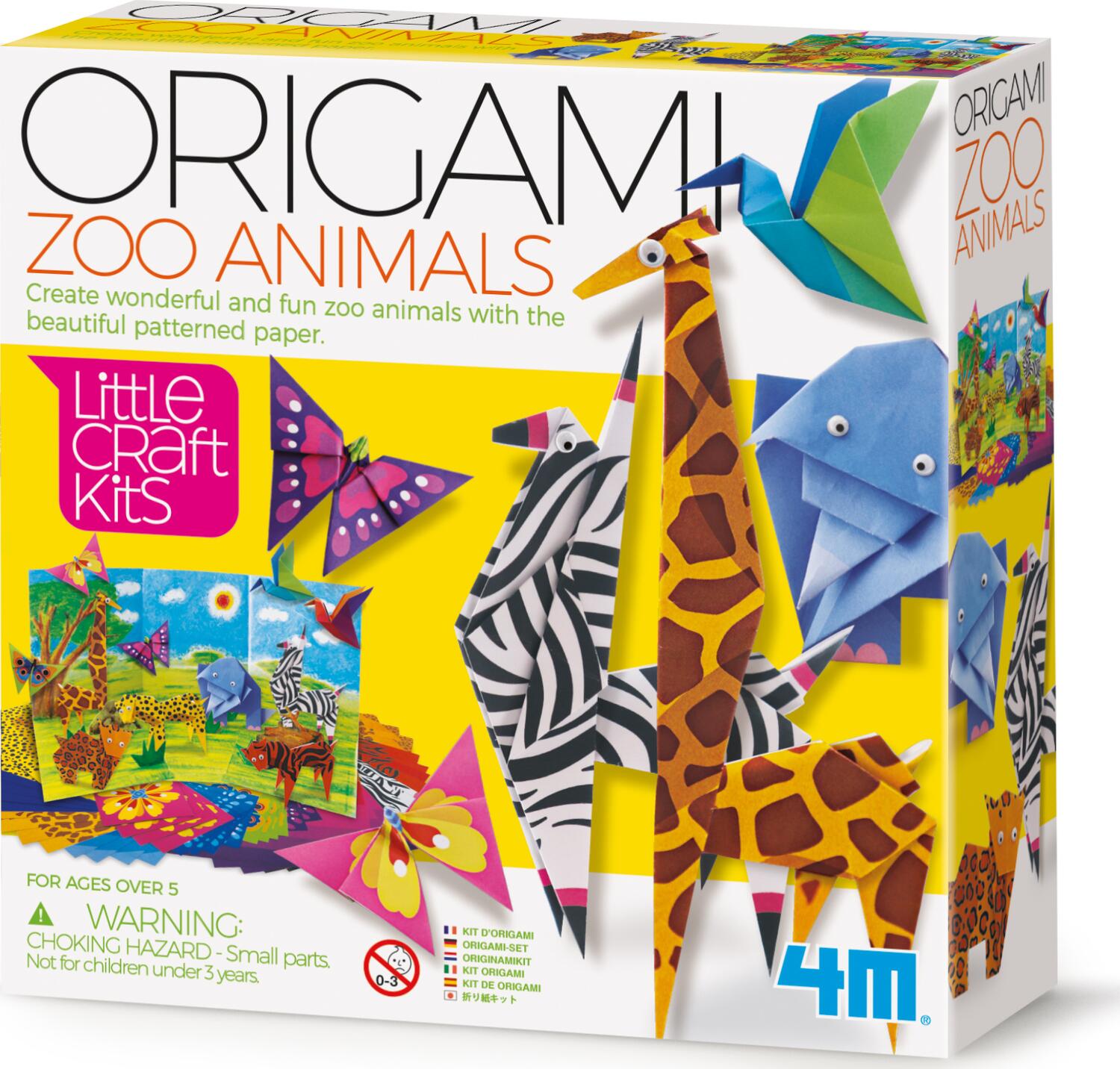 Origami Zoo Animals
