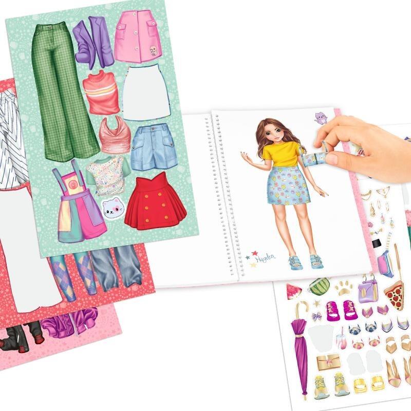 TOPModel Dress Me Up LargeCutie StarSticker Book