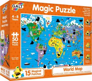 World Map Magic Puzzle