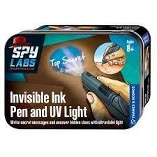 Spy Labs Invisible Ink Pen and UV Light