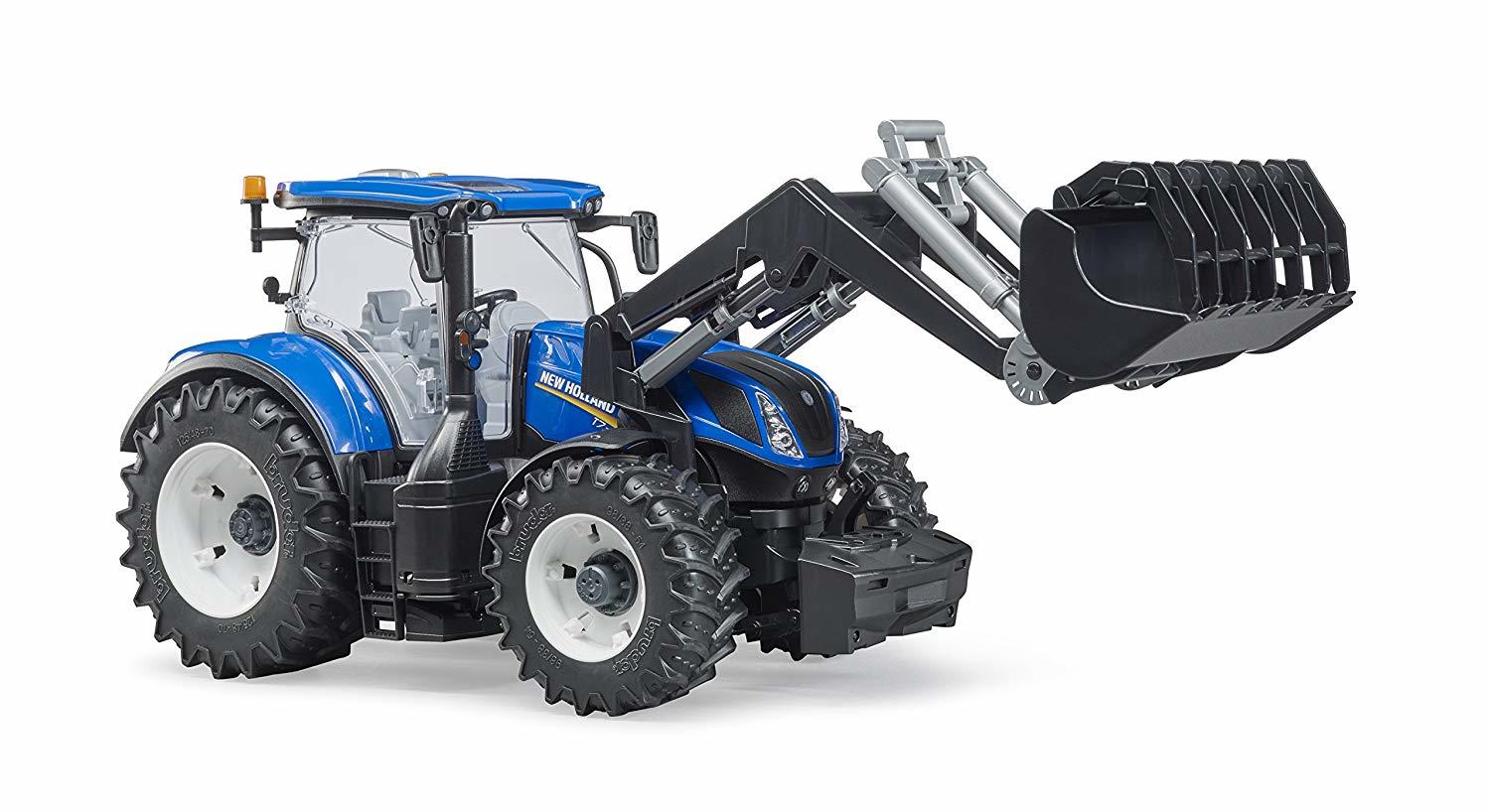 Bruder New Holland T7 with Front Loader
