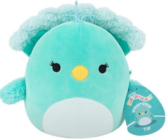 7.5" Squishmallow - Tiff the Teal Peacock