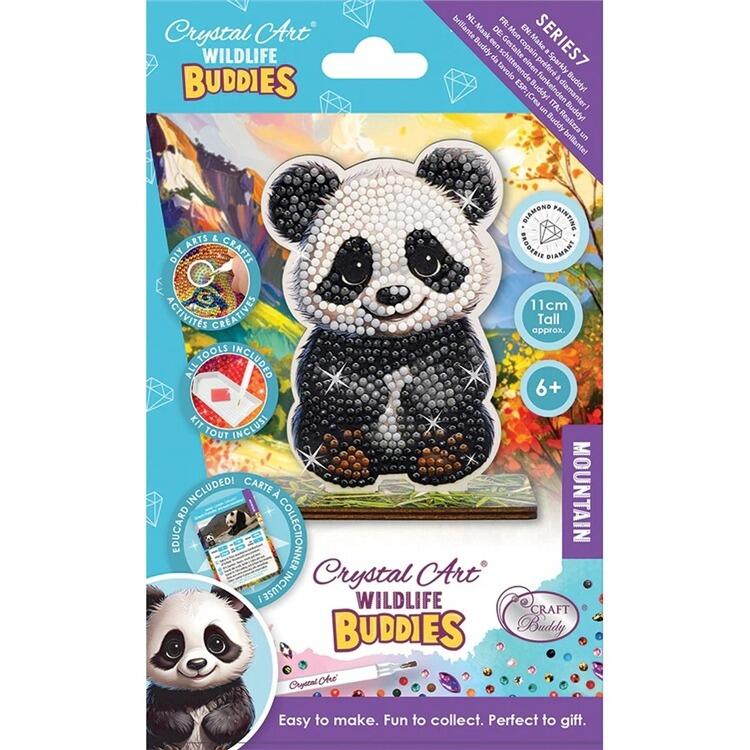 Crystal Art Buddy - WIldlife Series Panda