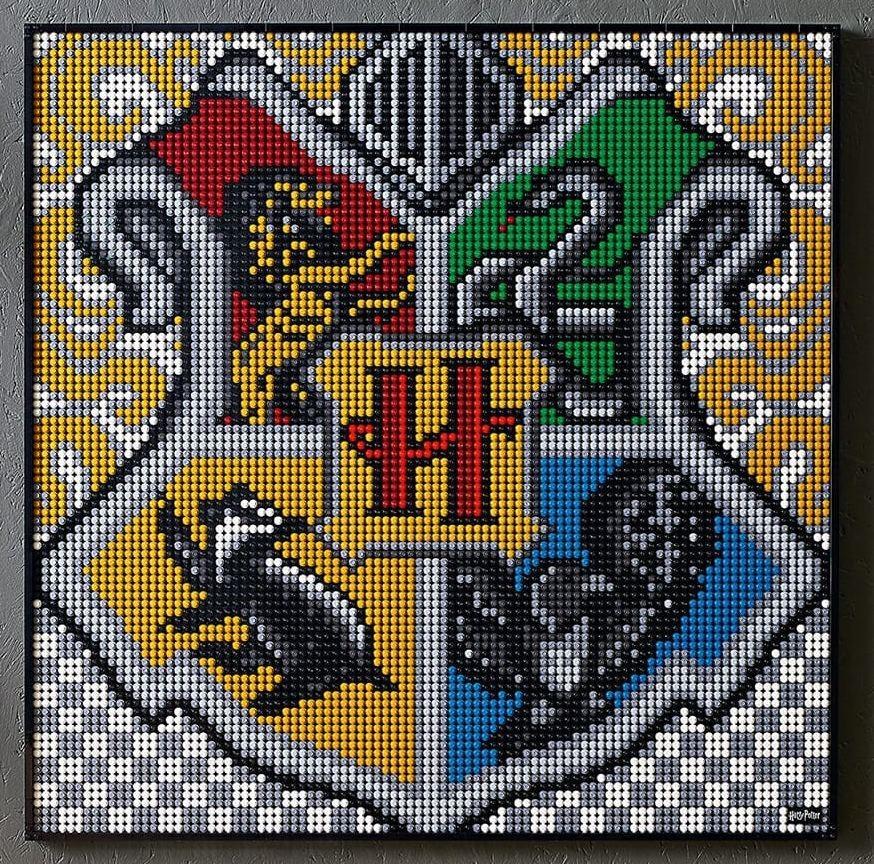 Lego Art Harry Potter Hogwarts Crests