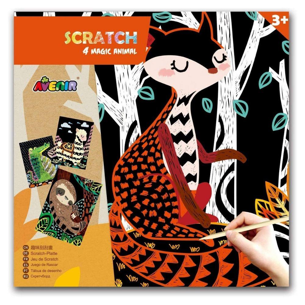Scratch Art 4 Magic Animals