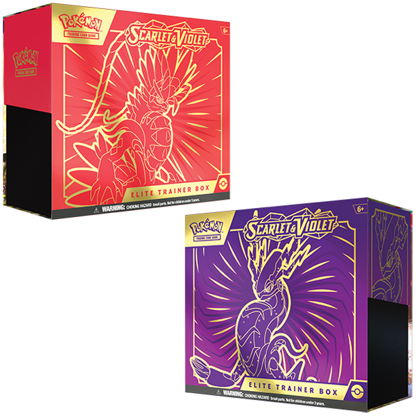 Pokemon Scarlet and Violet Elite Trainer Box