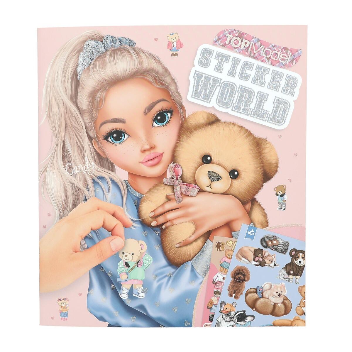 Model Sticker Book TOPModel Stickerworld Team Teddy