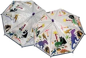 Umbrella - Transparent Dinosaur Fantasy Colour Change