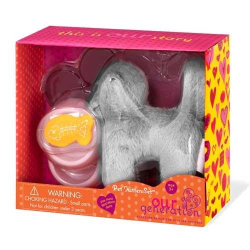 Our Generation Pet Kitten Set